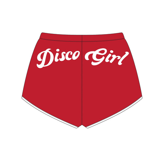 Disco Girl Running Shorts